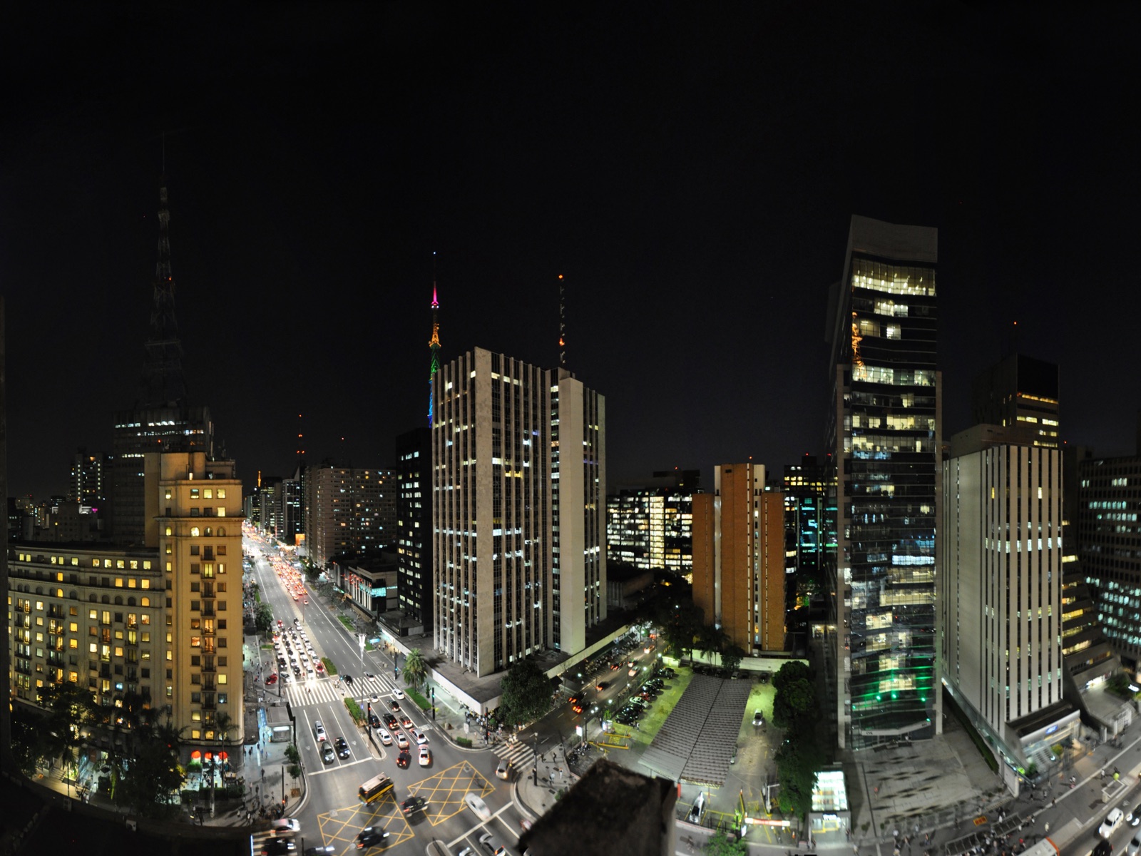 Vista de São Paulo, Brasil
